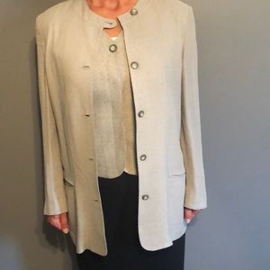 Liz Claiborne - Blazer with matching vest